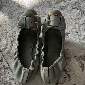 Burberry Suede Ballet Flats Size 9